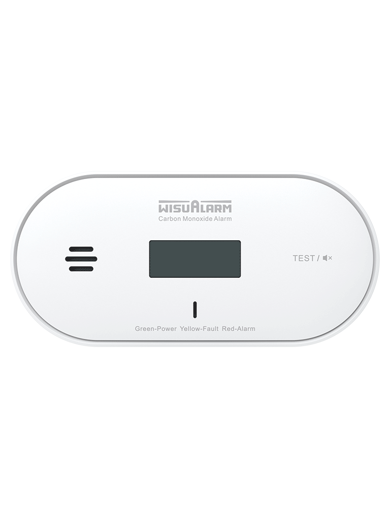 DAHUA WISUALARM DHI-HY-GC30A-R8 -Detector de Monóxido de carbón inalámbrico interconectado con sensor electroquímico de alto performance e interconexión inalámbrica con máximo 24 equipos  #LoNuevo #Wisualarm #V1