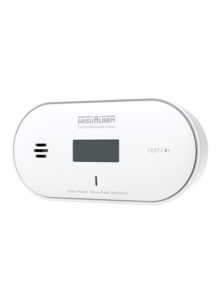 DAHUA WISUALARM DHI-HY-GC30A-R8 -Detector de Monóxido de carbón inalámbrico interconectado con sensor electroquímico de alto performance e interconexión inalámbrica con máximo 24 equipos  #LoNuevo #Wisualarm #V1