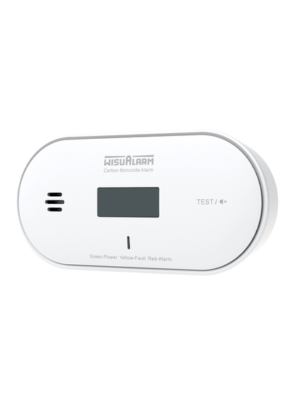 DAHUA WISUALARM DHI-HY-GC30A-R8 -Detector de Monóxido de carbón inalámbrico interconectado con sensor electroquímico de alto performance e interconexión inalámbrica con máximo 24 equipos  #LoNuevo #Wisualarm #V1