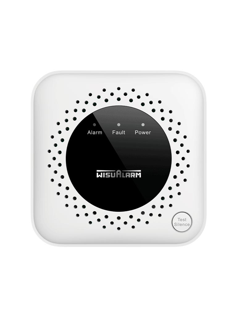 DAHUA WISUALARM DHI-HY-GB40A -Detector de gas propano (C3H8) autónomo  sensor de gas catalítico  salida de relevador  salida de válvula  detección de temperatura ambiente  alarma de 70 dB  LED indicadores  certificación CE  #LoNuevo #Wisualarm #WR
