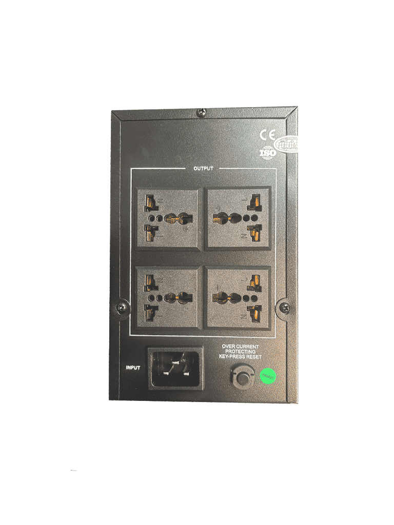 DAHUA DH-PFM350-900-A - UPS de 1500VA/900W/ Linea Interactiva/ Entrada y Salida de 110 Vac a 120 Vac/ 6 salidas / Estabilizador de Voltaje AVR/ Diseño Compacto/ #LoNuevo
