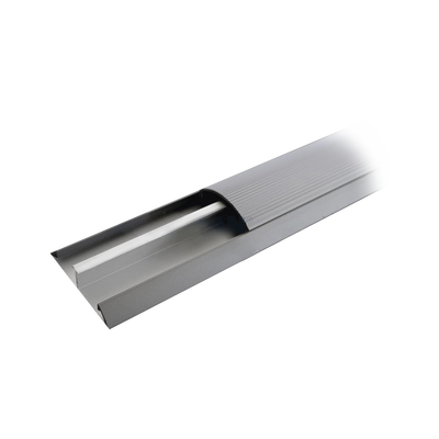 Ducto de media caña de aluminio  tramo de 2.5m de largo (8801-80300)
