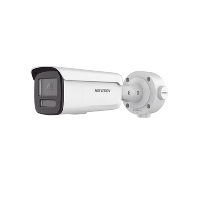 Bala IP 8 Megapixel / Lente 4 mm / Dual Light (60 mts IR + 60 mts Luz Blanca ) / Darkfighter S / Exterior IP67  / WDR 130 dB / 4 Analíticos: AcuSense  Deteccion Facial  Conteo de Personas por Cruce y Zona