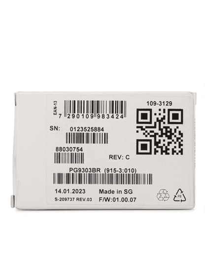 DSC PG9303BR - Contacto Magnético ultradelgado Inalámbrico con tecnología Power G compatible con NEO  PRO  Qolsys e IoTega
