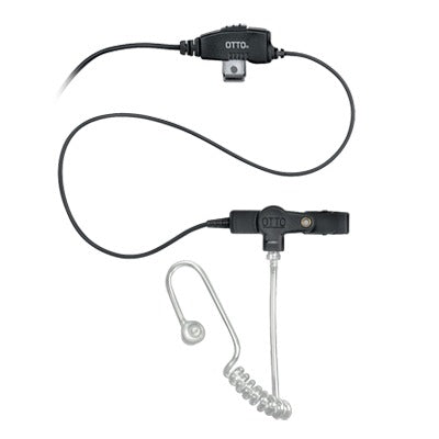 Kit de Micrófono-Audífono PLUS de 1 cable para KENWOOD NX-340/320/420  TKD-340  TK-3230/3000/3402/3312/3360/3170