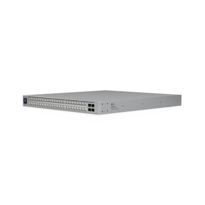 Enterprise Campus 48 PoE  Switch Empresarial Etherlighting™ PoE+++ Capa 3 de 48 Puertos (32 x 10 GbE y 16 x 2.5 GbE) y 4 Puertos SFP28 de 25 G de Alta Disponibilidad