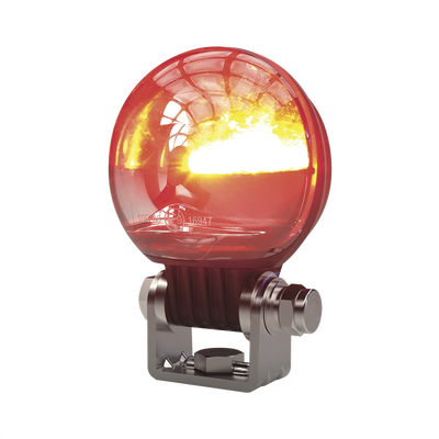 Luz LED límite de arco color rojo  para zonas de trabajo en montacargas y vehiculos