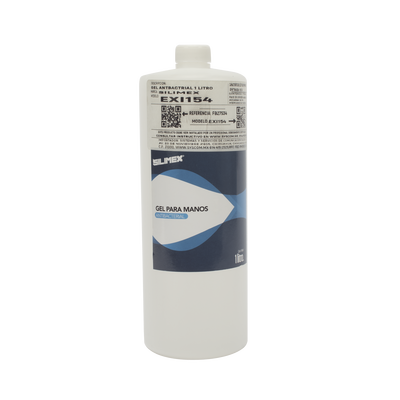 Gel antibacterial para uso externo  elimina 99% de los virus  con 70% de alcohol