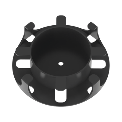 Administrador de Fibra Óptica en Paneles Opticom de 1 UR  Color Negro  2 Piezas
