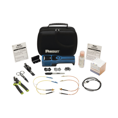 Kit Completo de Herramienta OCTT Opticam 2 de Panduit  para Terminación de Conectores Pre-Pulidos LC  SC o ST  Incluye Desforradora y Cleaver