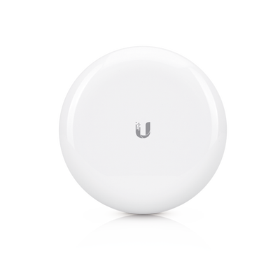Radio airMAX de alta capacidad  hasta 1 Gbps en 60 GHz con failover en 5 GHz  con antena integrada de 17.2 y 10 dBi respectivamente