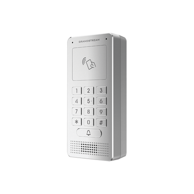 Audioportero IP (SIP)  Antivandálico  apertura por código  llamada y/o tarjeta  teclado iluminado
