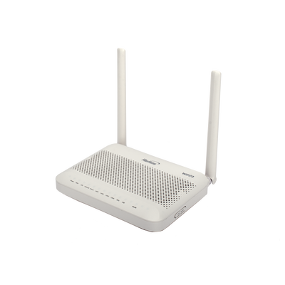 ONU GPON WiFi 6  2.4/5 GHz  Compatible con OLT´s de Terceros  4 puertos Gigabit + 1 POTS + 2 USB  conector SC/UPC