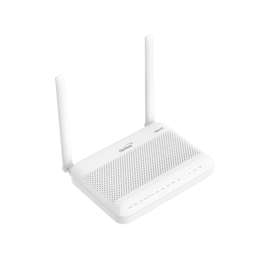 ONU GPON WiFi 2.4/5 GHz MIMO 2x2  4 puertos Gigabit + 1 POTS + USB  conector SC/UPC