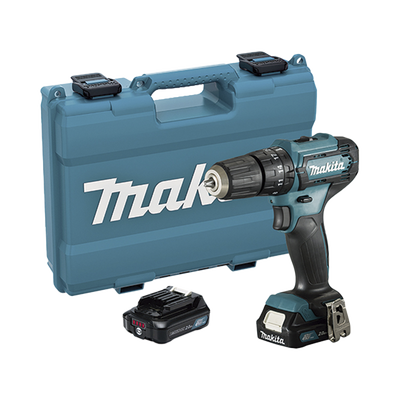 Taladro Combinado de 12Vcc  con tecnología CXT  (Incluye 2 Baterías y Cargador Rápido  Maletín plástico).