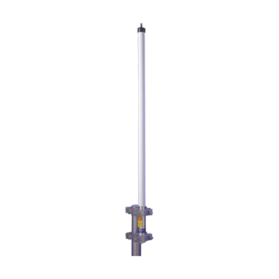 Antena base UHF 450-470 MHz  Fibra de Vidrio  10 dB de Ganancia  Serie HX para Climas Extremos