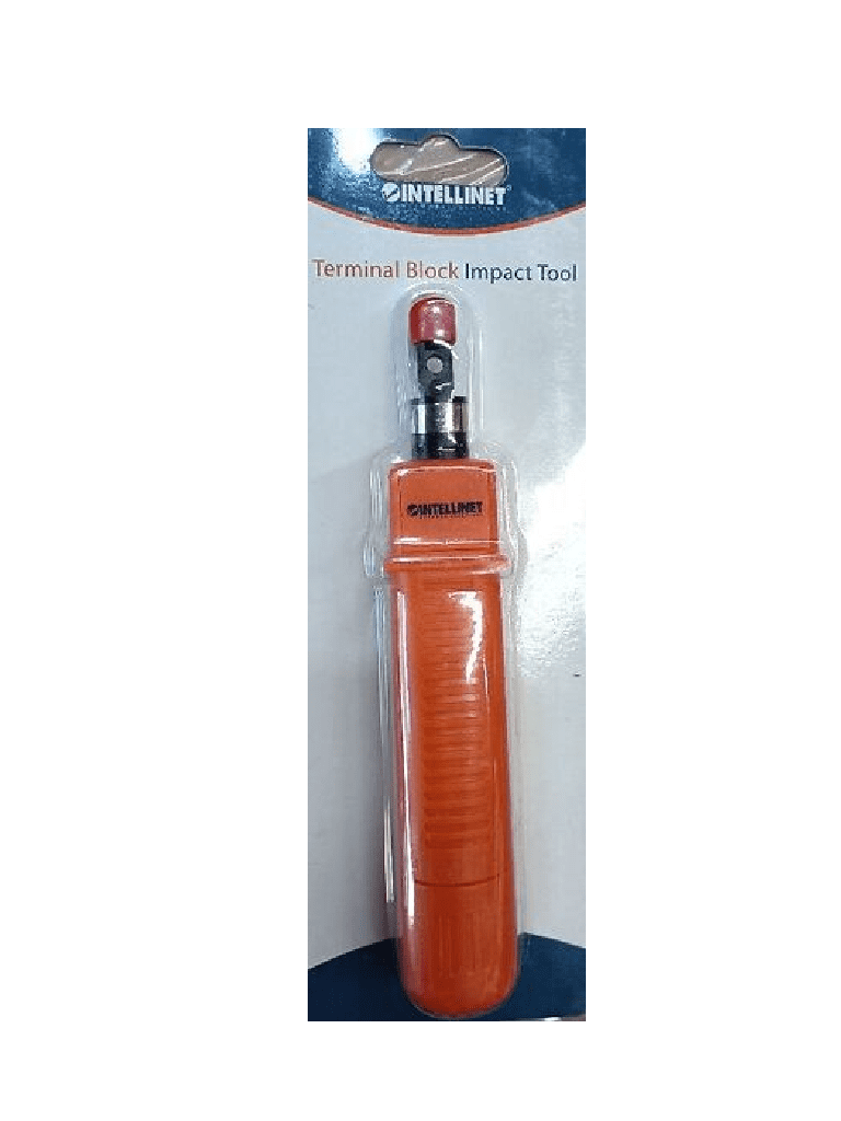 INTELLINET 211055 - Herramienta de impacto para PONCHAR JACKS /TERMINAL BLOCKS