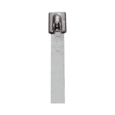 Cincho StrongHold  de Acero Inoxidable Tipo 304  521mm largo x 10.5 mm ancho  Color Metálico  Paquete de 50pz