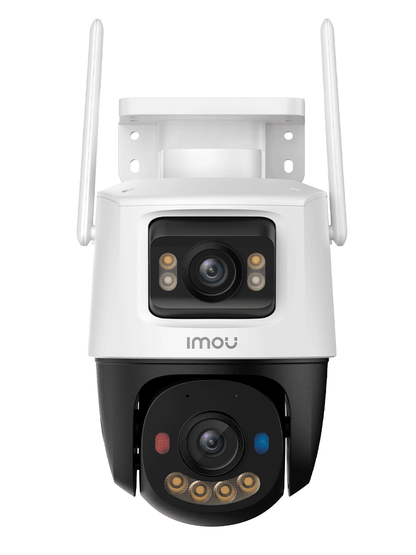 IMOU Cruiser Dual Pro 8MP (IPC-S7XFN-8U0WED-imou)- Cámara IP PT Dual Wifi 6 . 8MP Lente Fijo de 4 MP + y Lente PT 4 MP Audio Bidireccional