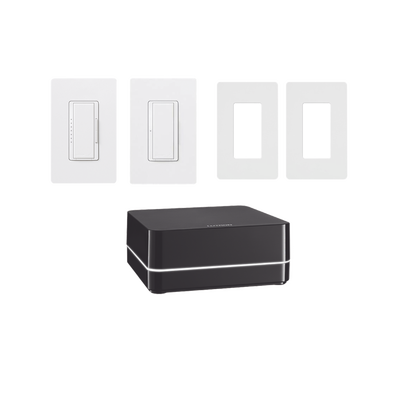 (RA2 Select) Kit de RA2 Select  inicie su proyecto con LUTRON  fácil de instalar y programar.