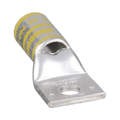 Zapata de compresión LCA250-38-X para cal. 250Kcm  Barreno para tornillo prisionero de 3/8  1 Pz