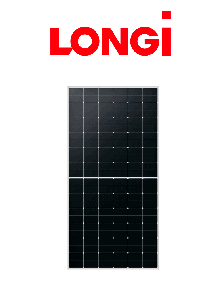 LONGI HIMO X6 Anti-Dust - Módulo Solar 585W / Marco de aleación de aluminio anodizado / 144 Celdas / Conector MC4 / Protección IP68