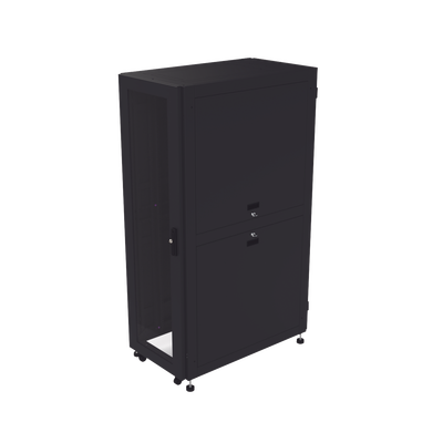 Gabinete Profesional para Telecomunicaciones de 37UR  600 mm de Ancho x 1000 mm de Profundidad.
