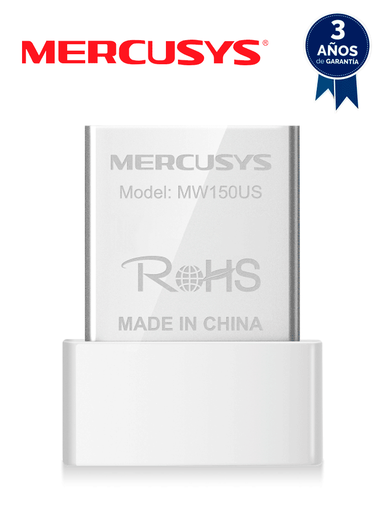 MERCUSYS - MW150US / Adaptador USB Nano Inalámbrico N150