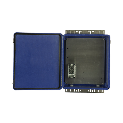 Gabinete de Seguridad para Wireless  NEMA 4X  IP66  de 356 x 305 x 152 mm  Color Azul