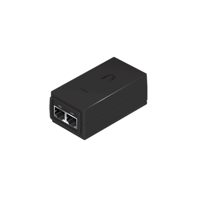Adaptador PoE Ubiquiti de 24 VDC  0.5 A  compatible con airGateway
