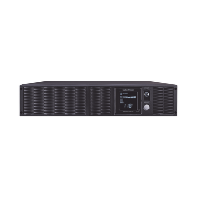 UPS de 1500 VA/1350 W  Topología Línea Interactiva  Entrada 120 Vca NEMA 5-15P  Onda Senoidal Pura  Torre o Rack 2 UR  Con 8 Tomas NEMA 5-15R