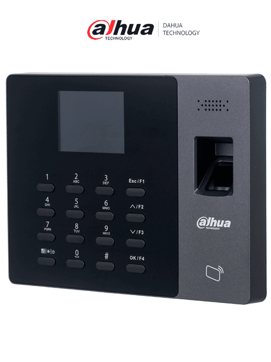 DAHUA DHI-ASA2212GL-MEW Control de asistencia Stand Alone / WiFi /  3 000 Usuarios / 3 000 Tarjetas / 3 000 Huellas / 100 000 Registros  / Validación  de tarjetas IC & ID  contraseña y huella  / Batería de Litio recargable / TCP/IP P2P y DHCP  #ASE