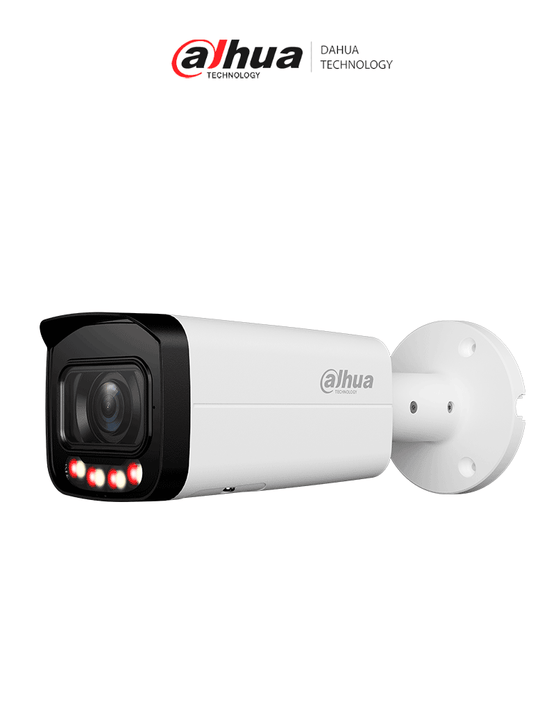 DAHUA DH-IPC-HFW3849T-ZAS-IL Cámara IP Bullet 4K de 8 MP/ lente motorizado 2.7-13.5 mm/ AcuPick/ Wizsense/ SMD 4.0. / Iluminador Dual Inteligente/ Protección Perimetral/ AI SSA/ IR 60m/ dual light/  IP67/ WDR/