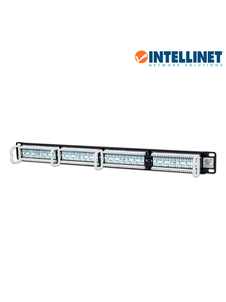 INTELLINET 513555 - Panel de Parcheo Cat5e 24 puertos  UTP  1UR
