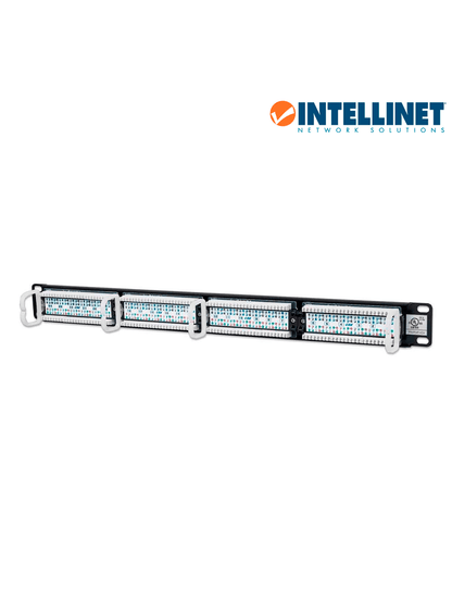 INTELLINET 513555 - Panel de Parcheo Cat5e 24 puertos  UTP  1UR