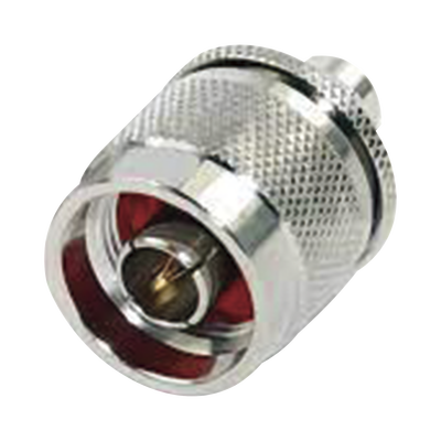 Adaptador en Línea  de Conector SMA Macho Inverso a N Macho  Níquel/ Oro/ Teflón.