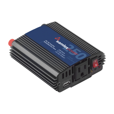 Inversor de Corriente (CD-CA) Potencia Nominal 250 W  Ent:12Vcc  Sal: 115Vca 60 Hz