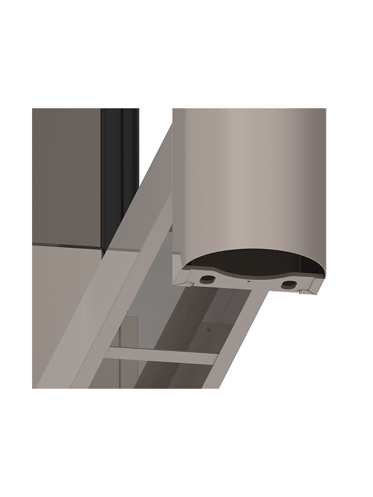 ZKTECO SATURNS1000 - Barrera Peatonal Tipo Swing Bidireccional / Equipada con un motor DC brushless / Hasta 3 millones de ciclos / Acero SPCC laminado en frío / Vidrio templado 2.5D #NEWZK1