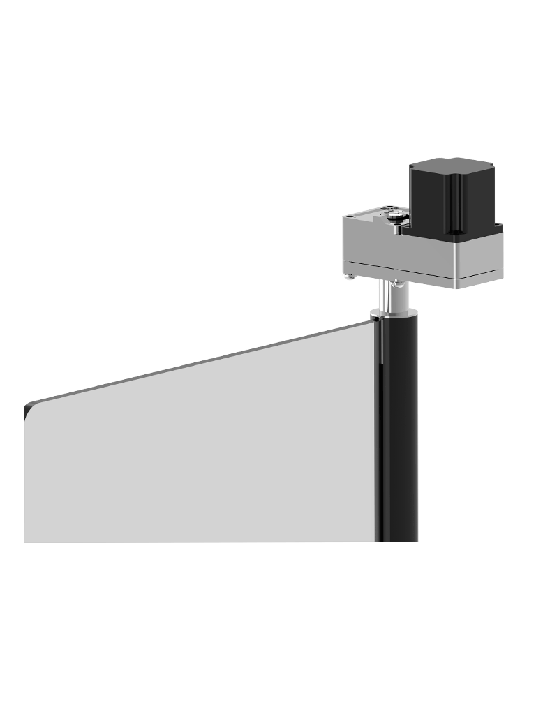 ZKTECO SATURNS1000 - Barrera Peatonal Tipo Swing Bidireccional / Equipada con un motor DC brushless / Hasta 3 millones de ciclos / Acero SPCC laminado en frío / Vidrio templado 2.5D #NEWZK1