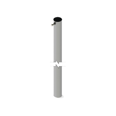 Mástil Ligero Telescópico  3 metros altura  2" de Diámetro (Sección No.1)