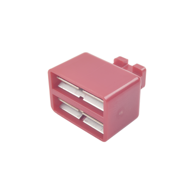 Clip de Puente  Para Uso con Regletas S66 de Siemon  de 1 par  Color Rojo