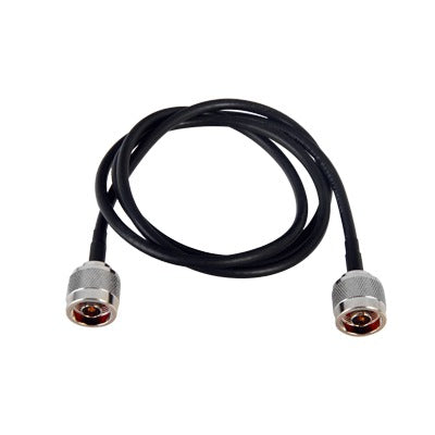 Jumper de 110 cm Fabricado con Cable RG-58U-SYS  Conectores "N" en ambos extremos.