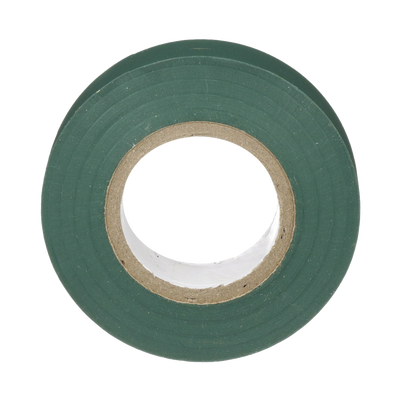 Cinta Eléctrica STRONGHOLD para Aislar  de PVC  Uso General Reparación y Mantenimiento  Grosor de 0.18mm (7 mil)  Ancho de 19mm  y 20.12m de Largo  Color Verde