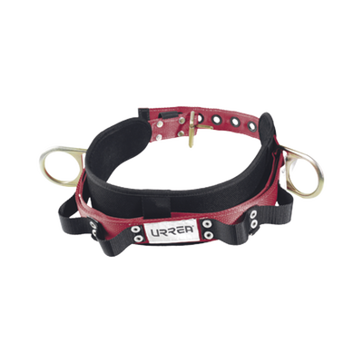 Cinturón para liniero talla 44  con bandas para porta herramientas y dos anillos tipo D.