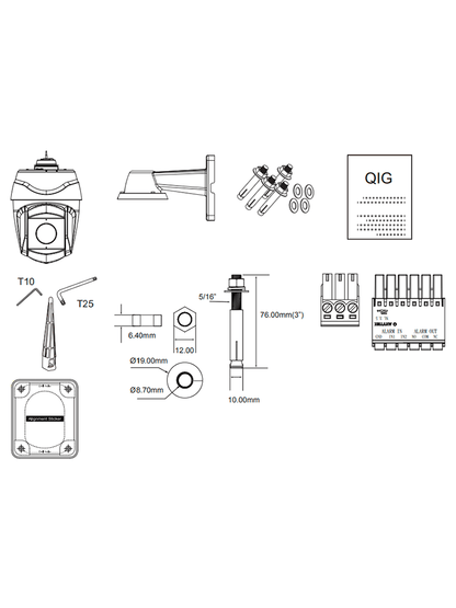 VIVOTEK SD9384-EHL - Cámara IP PTZ Exterior 5 MP con Zoom Óptico 30x  Smart IR 200m y Tracking  Protección Nema4X/IP66/IK10  EIS  WDR Pro con ciberseguridad Trend Micro  Camera Link y certificado NDAA  ONVIF  Deep Search