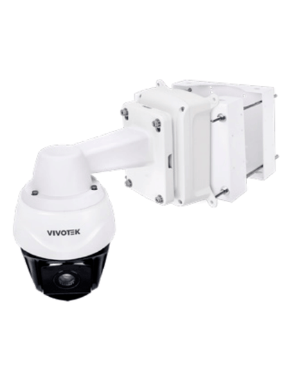 VIVOTEK SD9368-EHL - Cámara IP PTZ Exterior de 2 MP  con Zoom Óptico 40x  también con Smart IR 250m  Protección Nema4X/IP66/IK10  EIS  WDR Pro  Smart Tracking y Ciberseguridad Trend Micro  certificado NDAA  ONVIF y Deep Search.