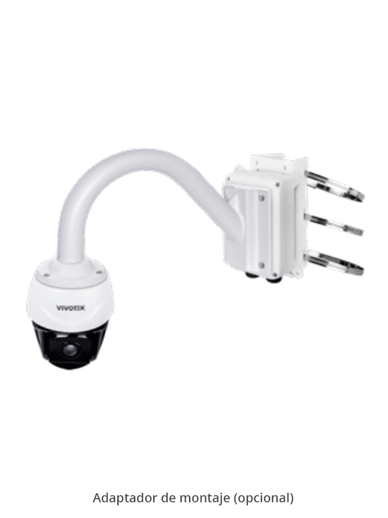 VIVOTEK SD9384-EHL - Cámara IP PTZ Exterior 5 MP con Zoom Óptico 30x  Smart IR 200m y Tracking  Protección Nema4X/IP66/IK10  EIS  WDR Pro con ciberseguridad Trend Micro  Camera Link y certificado NDAA  ONVIF  Deep Search