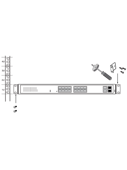 VIVOTEK AW-GEL-205A-260 - Switch PoE 20 puertos Administrable Lite  16 puertos GE 30W PoE  4 puertos GE 90W PoE  2 puertos GE UTP  2 puertos GE SFP lite  40 Gbps  260W totales  PoE Extendido 250 Mts  NDAA