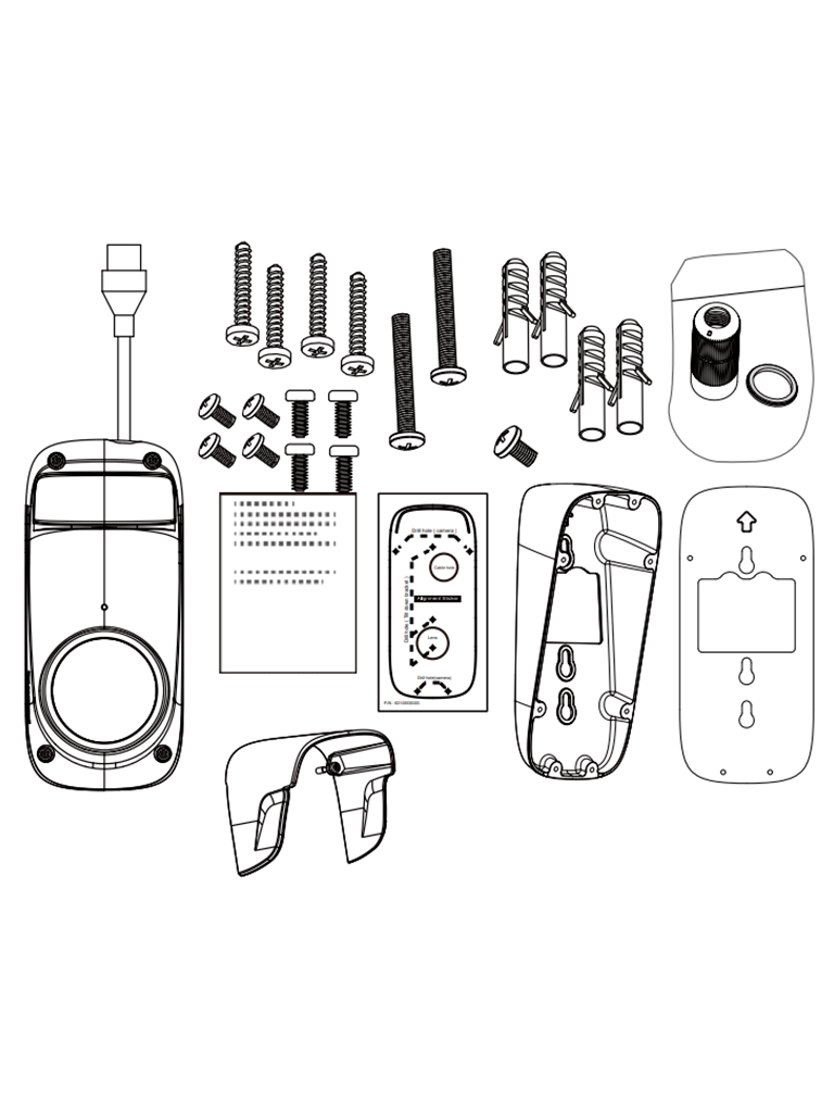 VIVOTEK CC9381-HV-v2 - Cámara IP panorámica exterior de 5 MP con visión 180º  Smart IR 15 Mts  IP66  IK10  WDR Pro  Micrófono integrado  Deep Search IA  Smart VCA Trend Micro  Smart Stream III  NDAA  ONVIF