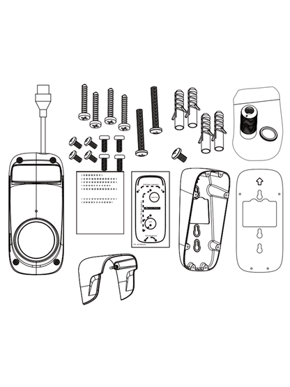 VIVOTEK CC9381-HV-v2 - Cámara IP panorámica exterior de 5 MP con visión 180º  Smart IR 15 Mts  IP66  IK10  WDR Pro  Micrófono integrado  Deep Search IA  Smart VCA Trend Micro  Smart Stream III  NDAA  ONVIF